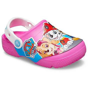 Crocs Fun Lab Paw Patrol Clog Ruzove - Detske Dreváky